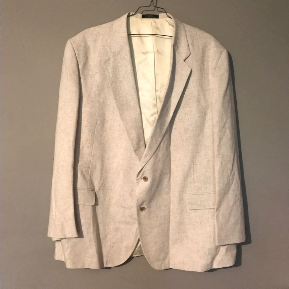Vintage Mens 48R David Taylor light suit jacket